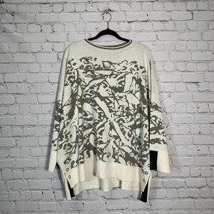 NWT Nic + Zoe Printed Sweater Size 3x